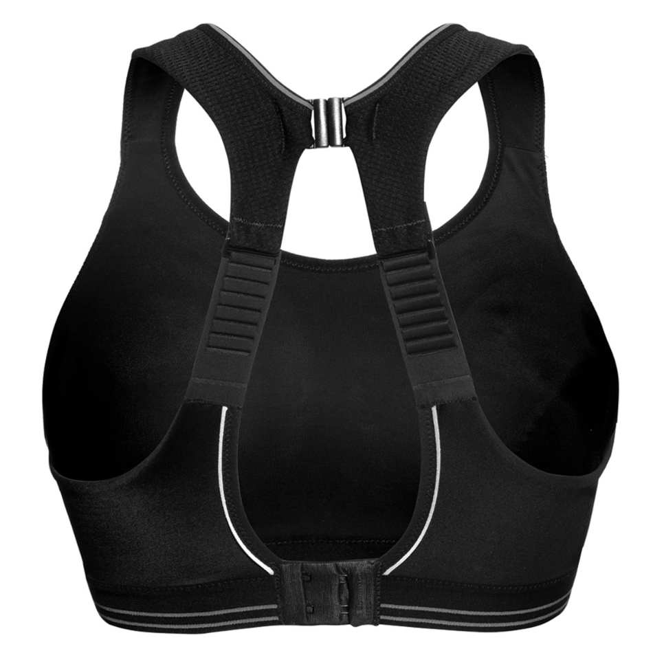 Shock Absorber Ultimate Run Bra in Black/Silver