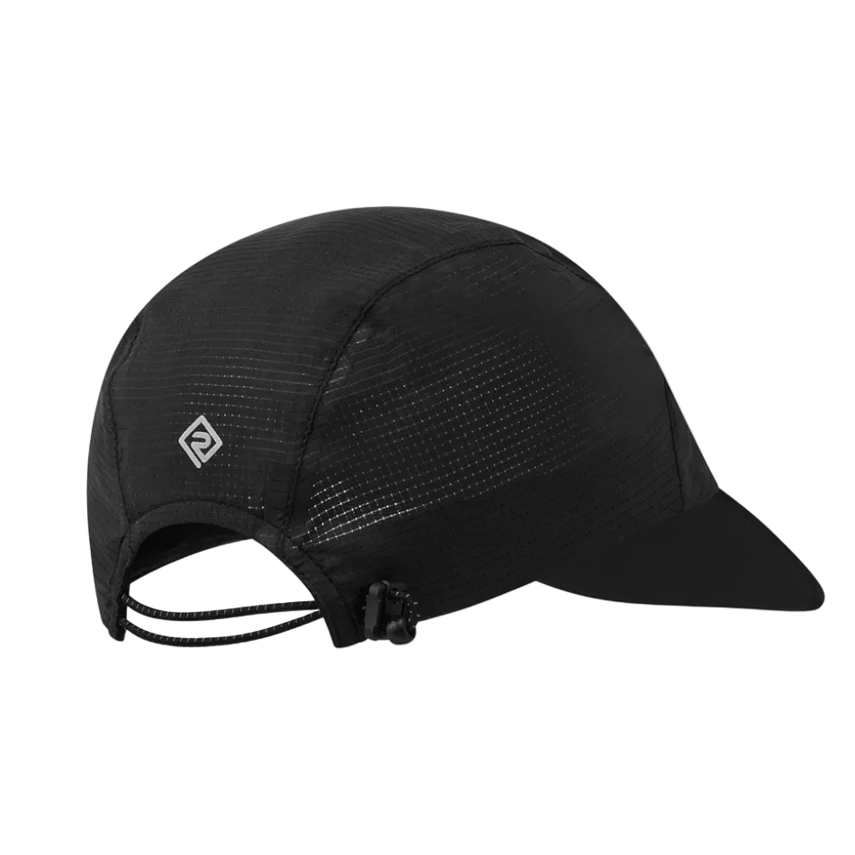 Ronhill Unisex Race Cap in All Black SS26