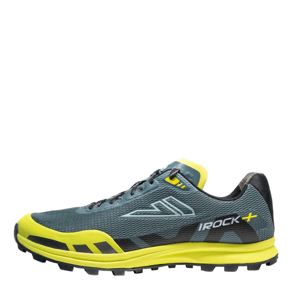 VJ Unisex IROCK + Trail Running Shoes in Grey/Yellow AW25