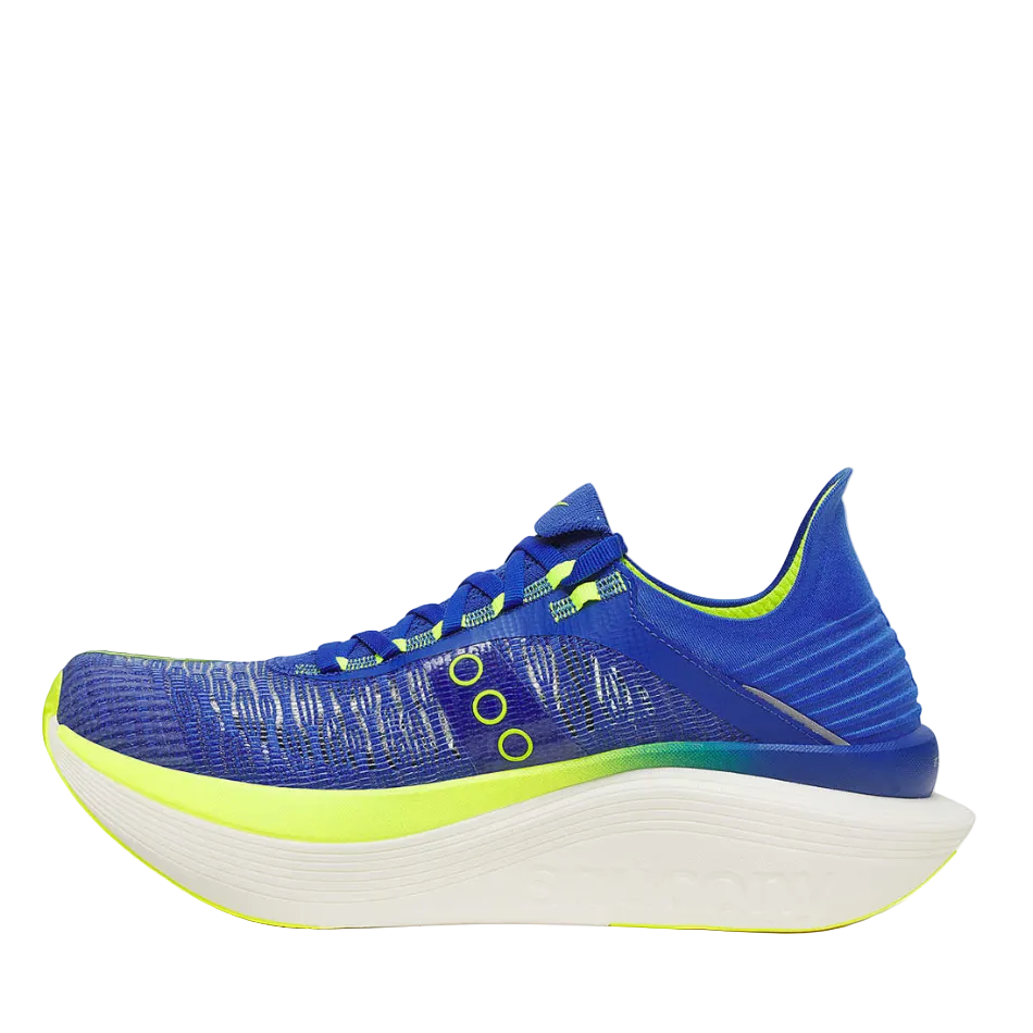 Saucony Unisex Endorphin Elite 2 Running Shoes in Lapis/Citron