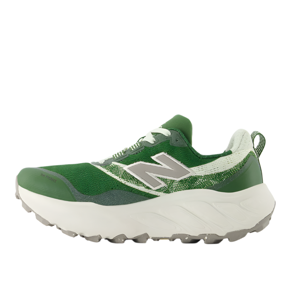 New Balance Women's Hierro v9 Trail Running Shoes in Dark Alpine Green/Arid Stone/Mineral AW25