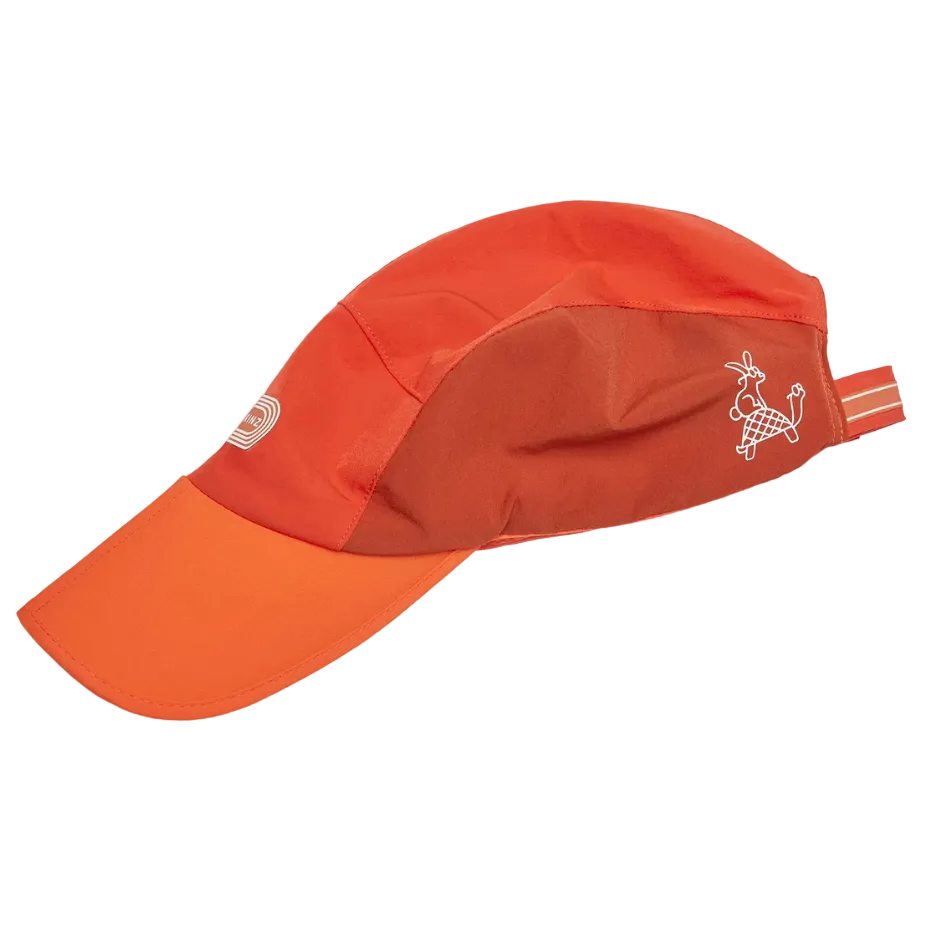 Sealskinz Unisex Runham Ultra Lightweight Quick Dry Foldable Running Cap in Orange SS26