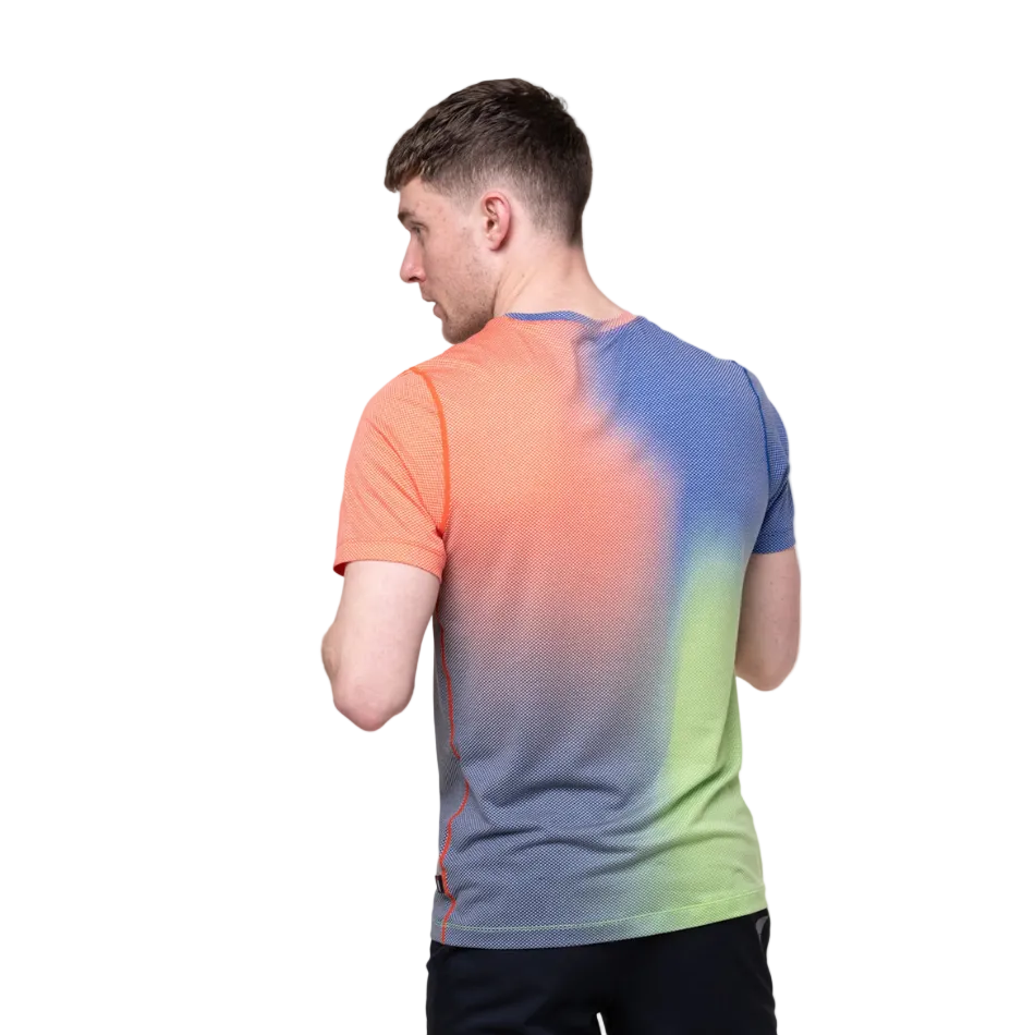 Ronhill Men's Tech Golden Hour Tee in Dark Cobalt Merge SS26