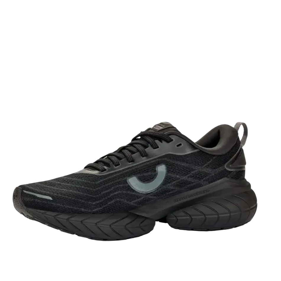 Truemotion Men's U-TECH Nevos 4 Running Shoes in Black/Phantom SS26