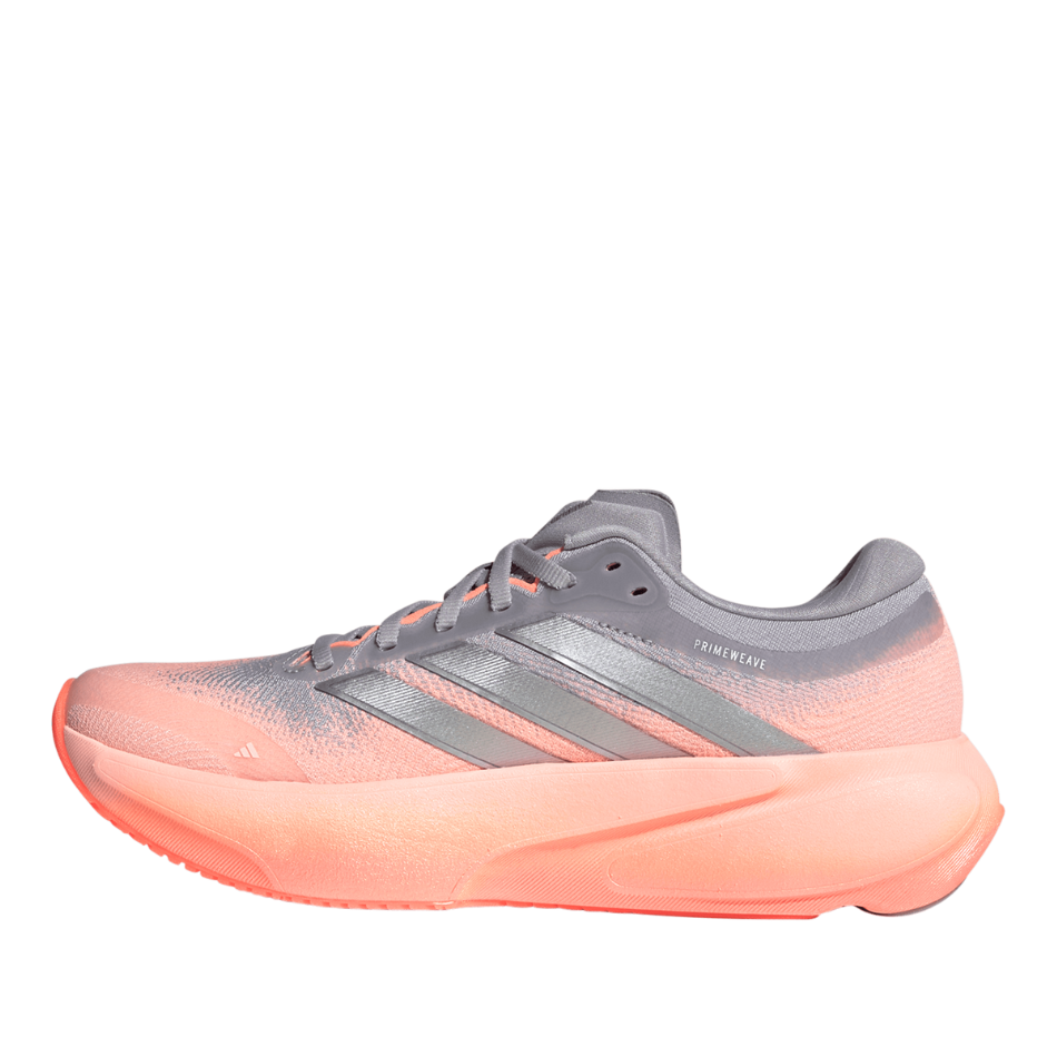 adidas Women's Supernova Rise 3 Running Shoes in Clear Orange/Silver Met./Glory Grey SS26