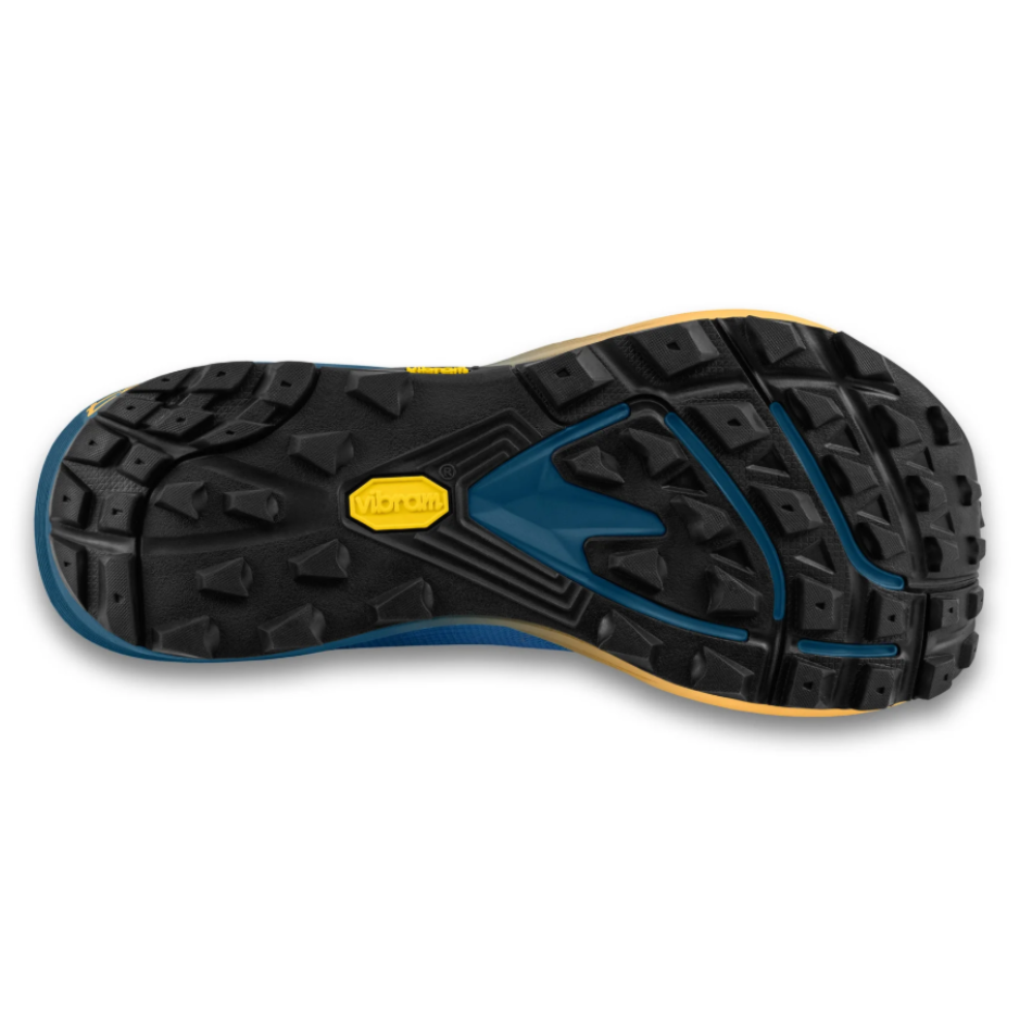 Topo Men's MTN Racer 4 Running Shoes in Navy/Orange AW25