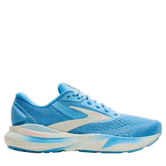 Brooks Women's Adrenaline GTS 24 Running Shoes in Bonnie Blue/Grey/Pink AW25