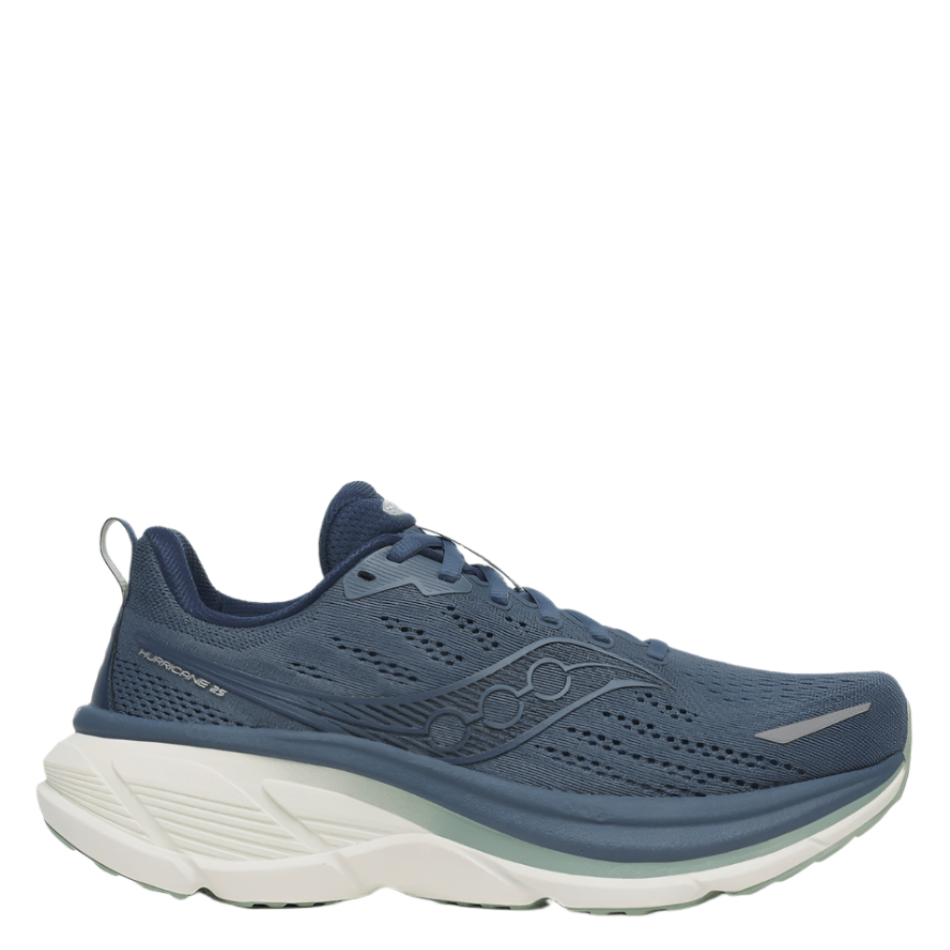 Saucony Men's Hurricane 25 Running Shoes in Dusk/Iceberg AW25