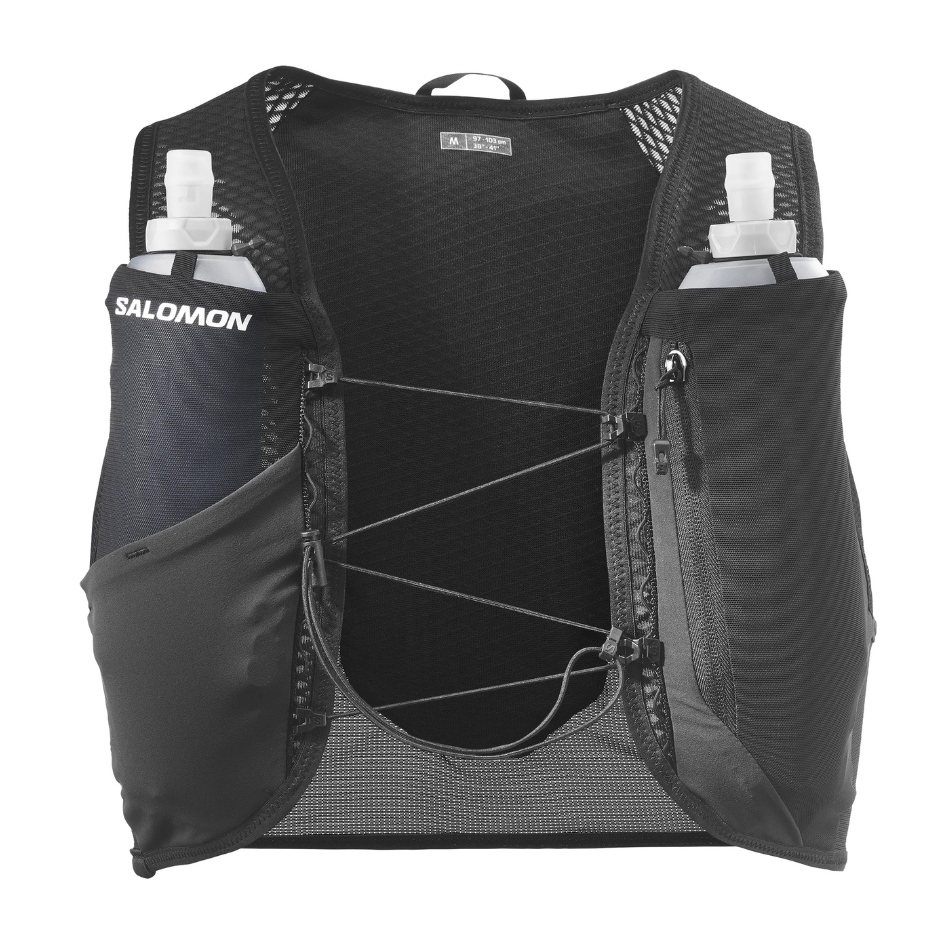 Salomon Unisex GRVL Skin 4 Running Vest in Black SS26