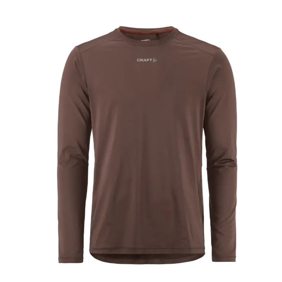 Craft Men's ADV Essence Long Sleeved Tee 2 in Prune SS26