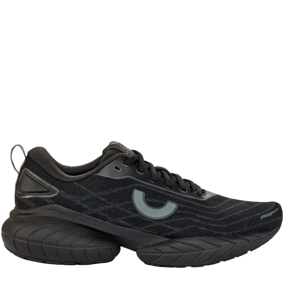 Truemotion Men's U-TECH Nevos 4 Running Shoes in Black/Phantom SS26