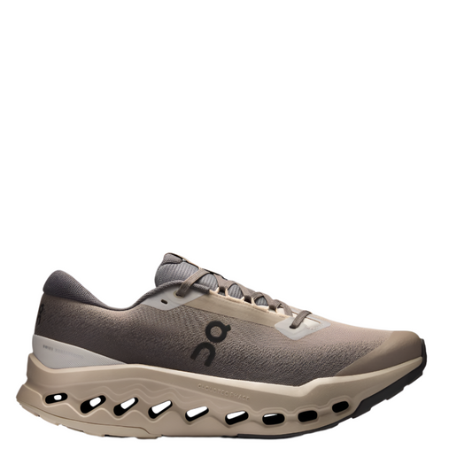 On Men's Cloudsurfer Trail 2 Waterproof Running Shoes in Cinder/Desert AW25