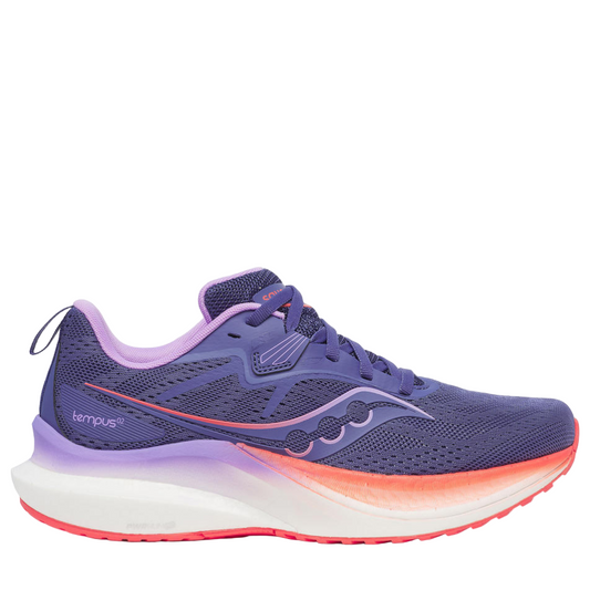 Saucony Women's Tempus 2 Running Shoes in Marine/Crocus