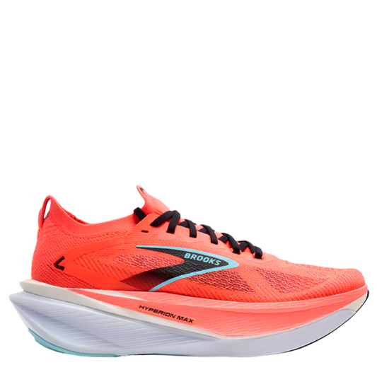 Brooks Men's Hyperion Max 3 Running Shoes in Fiery Coral/Black/Atomizer AW25