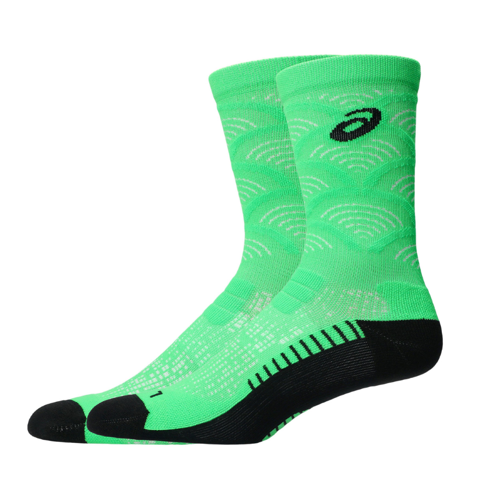 ASICS Unisex Performance Run Crew Sock in Vital Green SS26