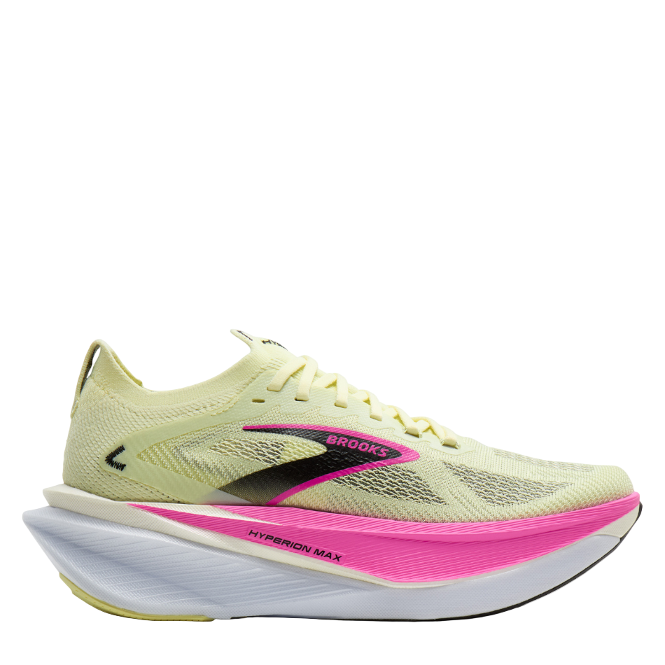 Brooks Women's Hyperion Max 3 Running Shoes in Luminary/Cyber Pink/Black SS26