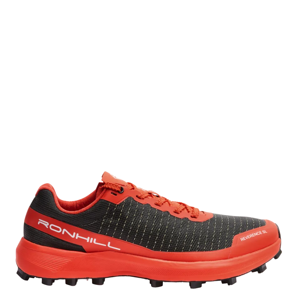Ronhill Men's Reverence SL Trail Running Shoes in Black/Red SS26