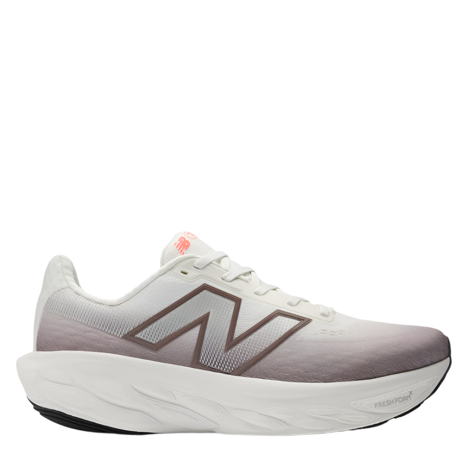 New Balance Men's 1080 V14 Running Shoes in Earth Shadow with Reflection and Urgent Red AW25