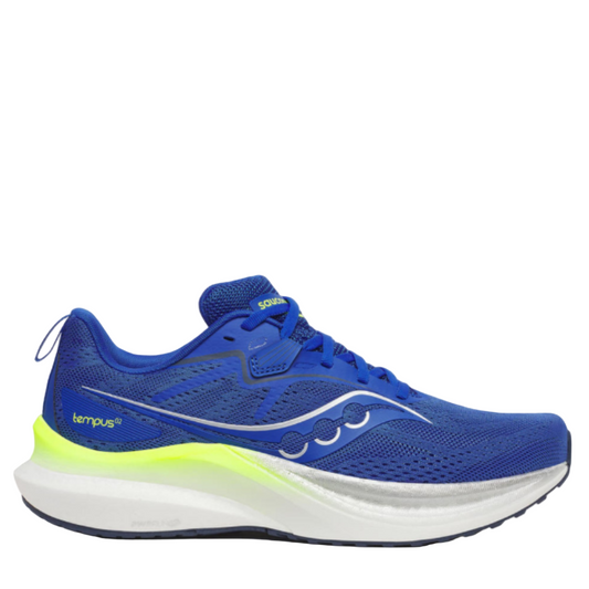 Saucony Men's Tempus 2 Running Shoes in Lapis/White