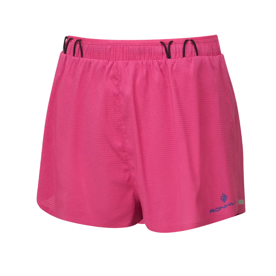 Ronhill Women's Tech Race Short in Exuberance/Classic Blue SS26