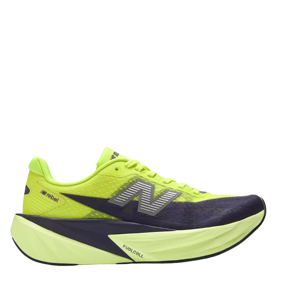 New Balance Women's FuelCell Rebel v5 Running Shoes in Alkaline Green SS26