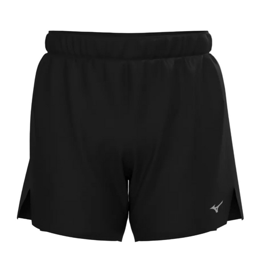 Mizuno Men's Core 5.5 2 in 1 Shorts in Black SS26