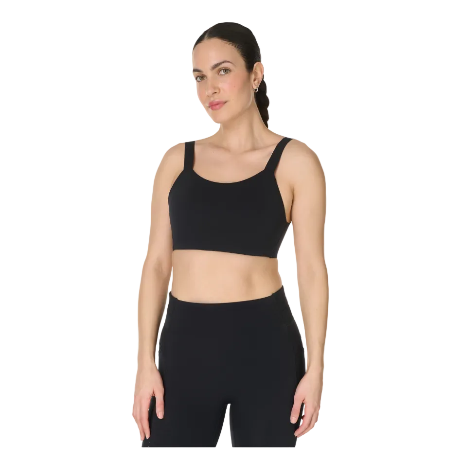 Sweaty Betty Runner's High Sports Bra in Black SS26
