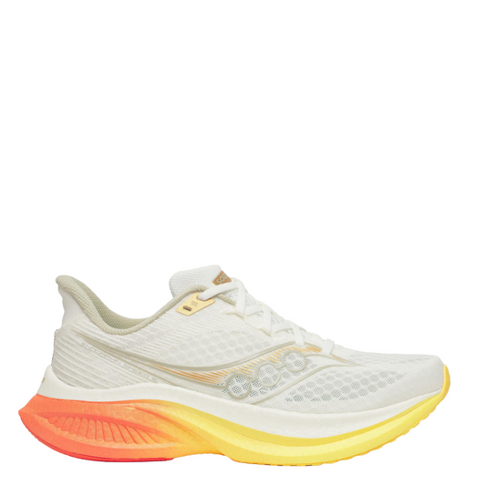 Saucony Men's Endorphin Speed 5 in Ivory/Fire SS26