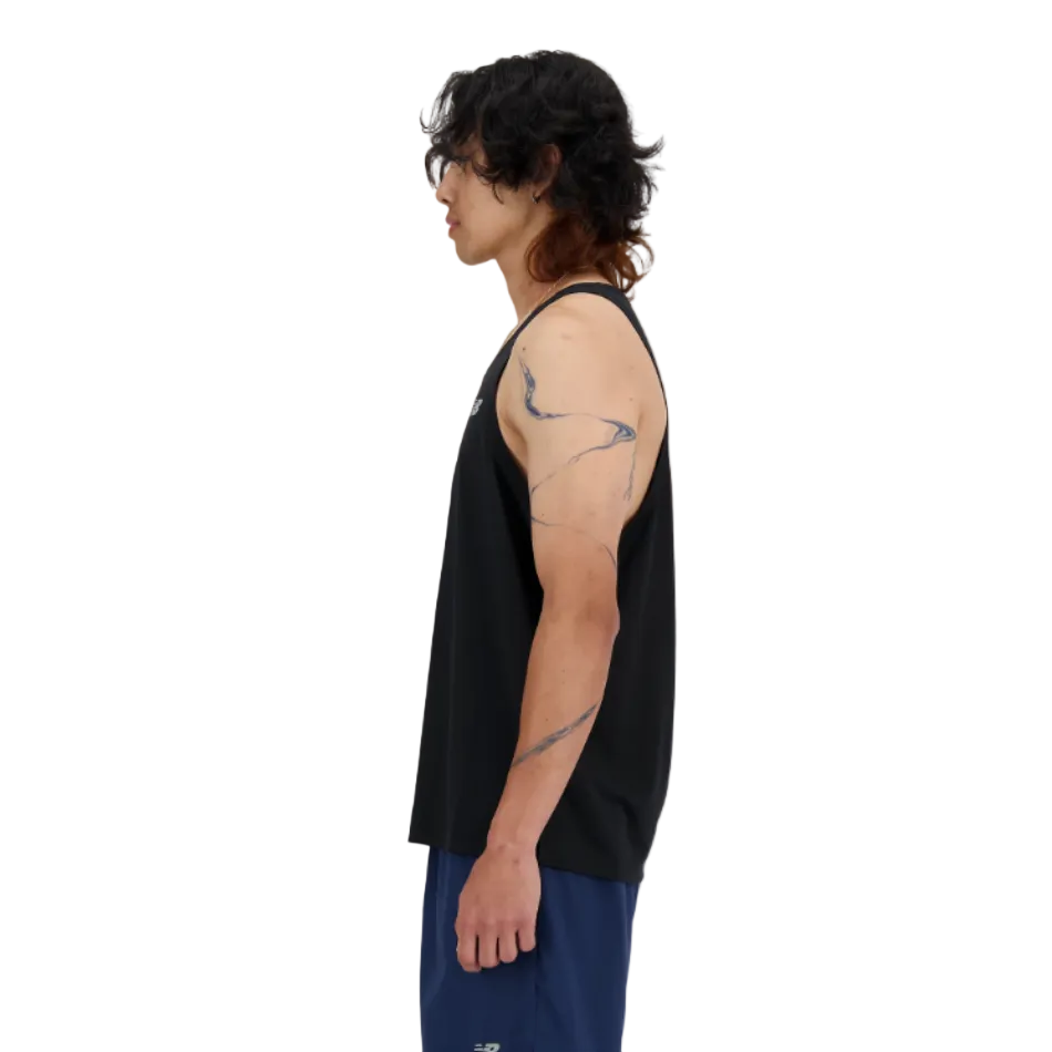 New Balance Men's Sport Essentials Tank in Black SS26