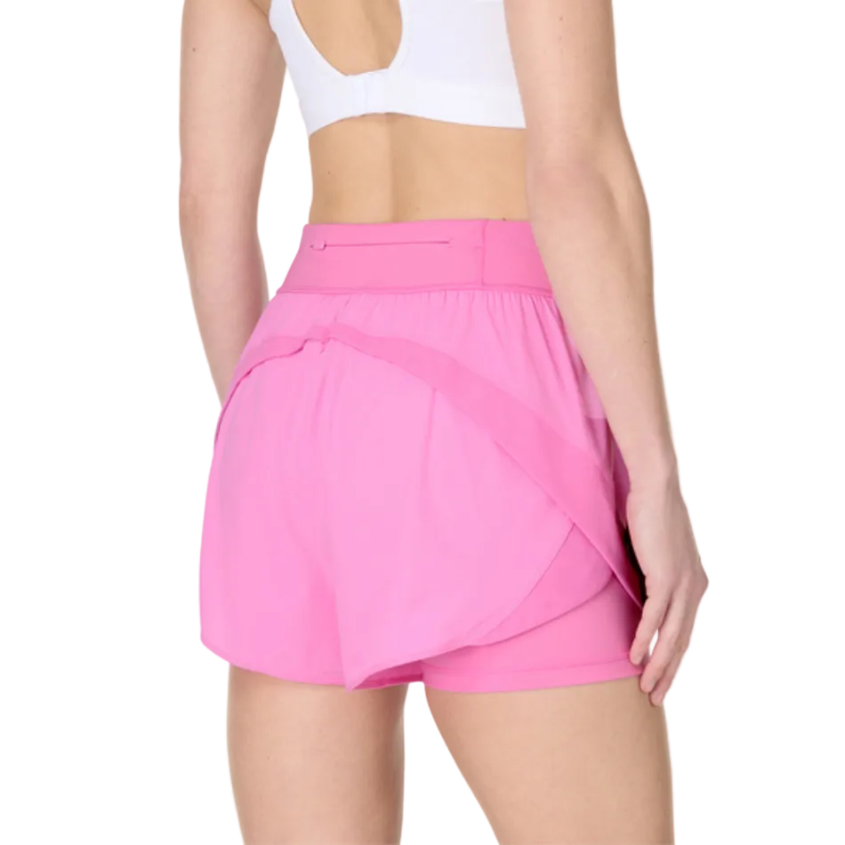 Sweaty Betty Tempo Run Shorts in Guava Pink SS26