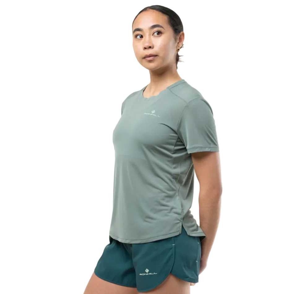 Ronhill Women's Tech 4.5 Shorts in Evening Haze/Seafoam SS26