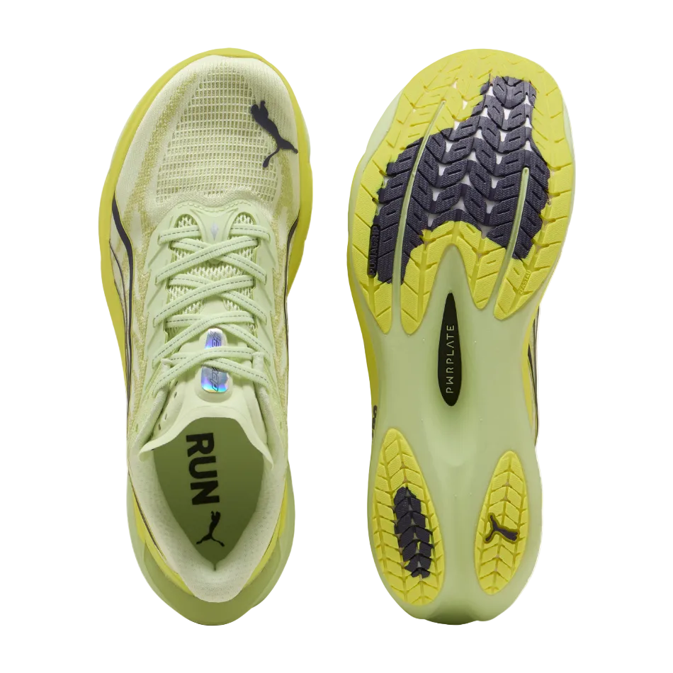 Puma Men's Deviate NITRO 4 Running Shoes in Apple Spritz/Lux Lime SS26