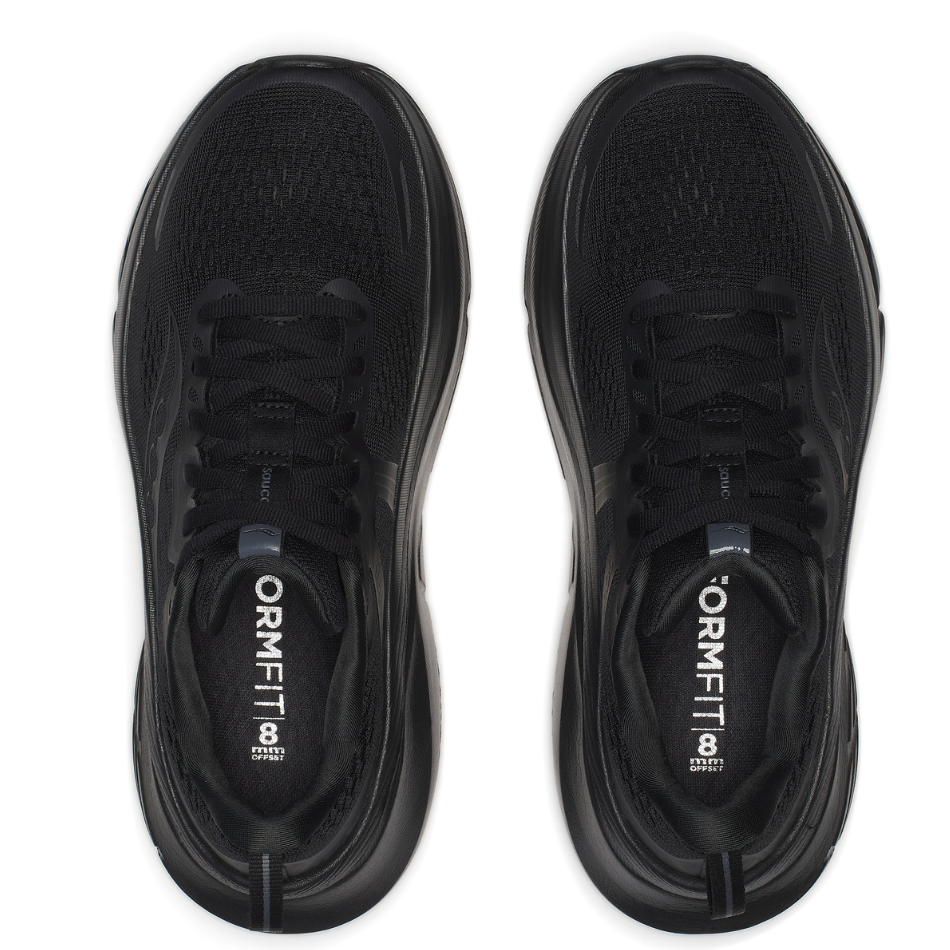 Saucony Women's Guide 18 Running Shoes in Triple Black