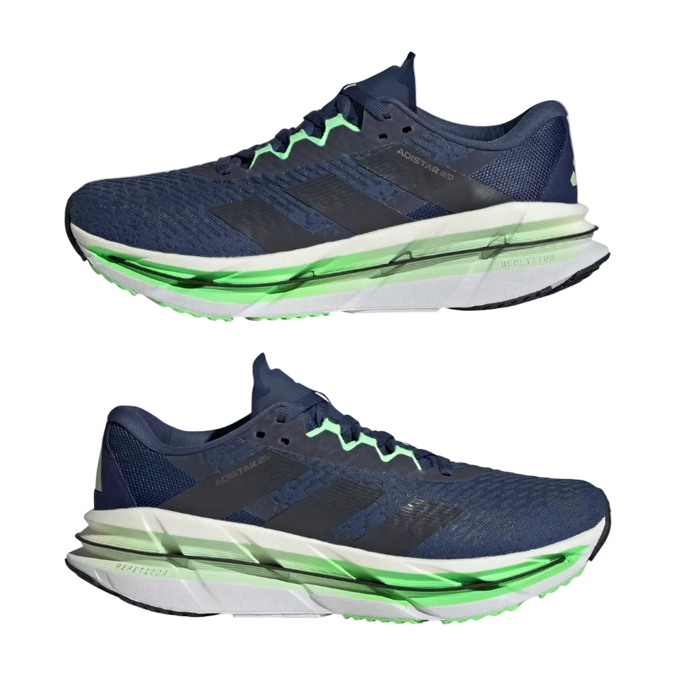 adidas Men's Adistar BYD Running Shoes in Tech Indigo/Legend Ink/Dark Blue SS26