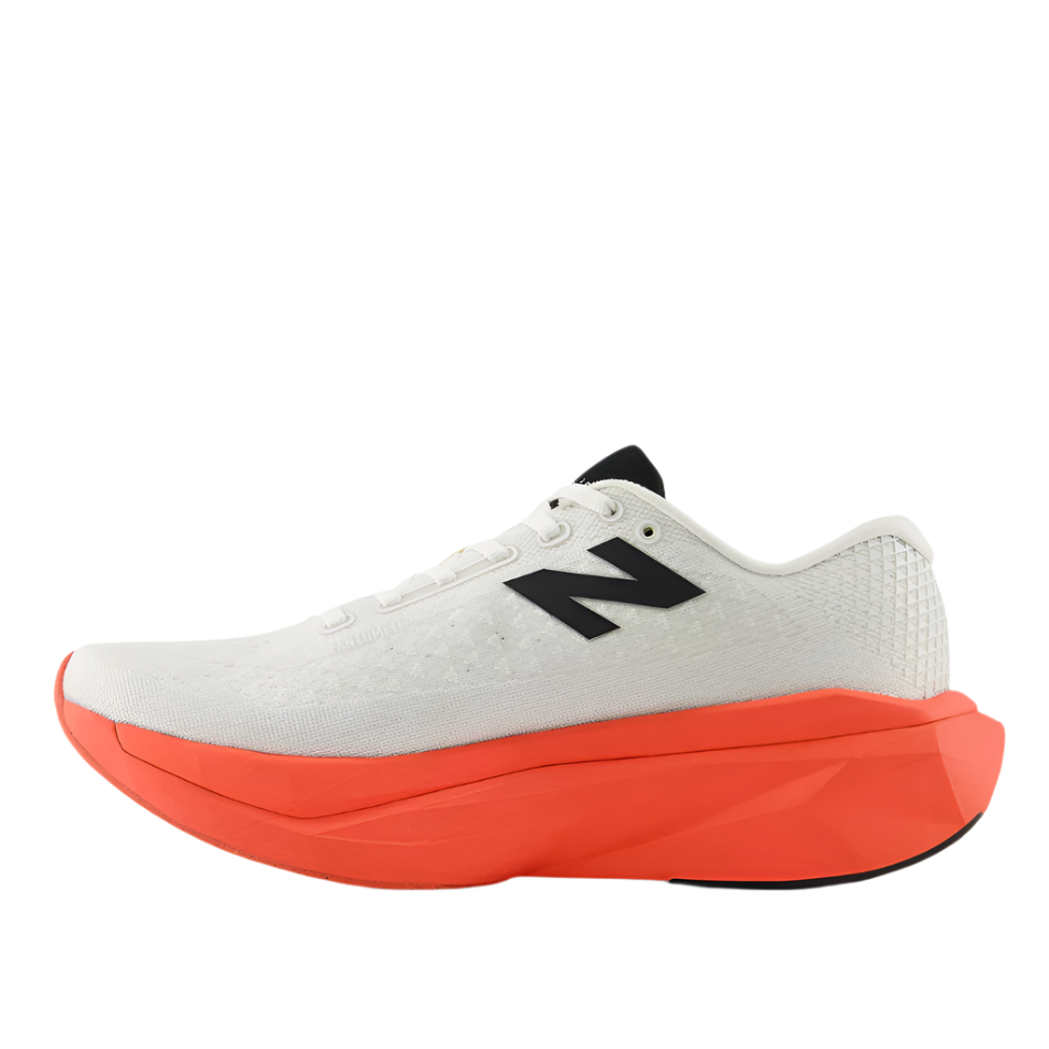 New Balance Men's Fuelcell Supercomp Trainer v3 Running Shoes in Urgent Red/Sea Salt/Black AW25
