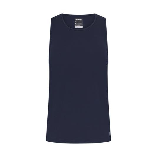 Pressio Men's Sustain Singlet in Navy AW25