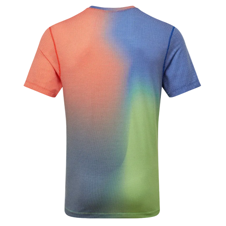 Ronhill Men's Tech Golden Hour Tee in Dark Cobalt Merge SS26