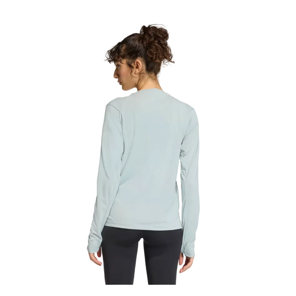 adidas Women's Adi 365 Climacool Long Sleeve Shirt in Wonder Sage SS26