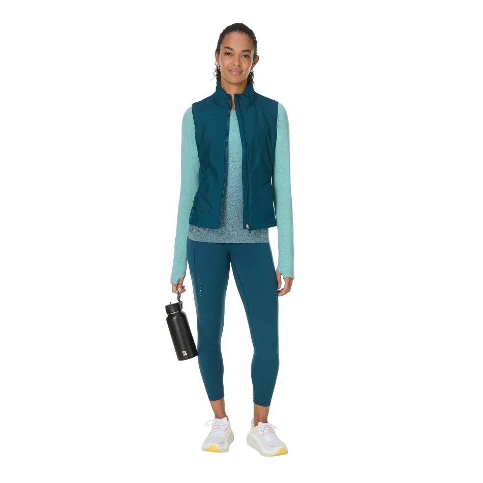 Sweaty Betty Runner's High 7/8 Leggings in Deep Green SS26