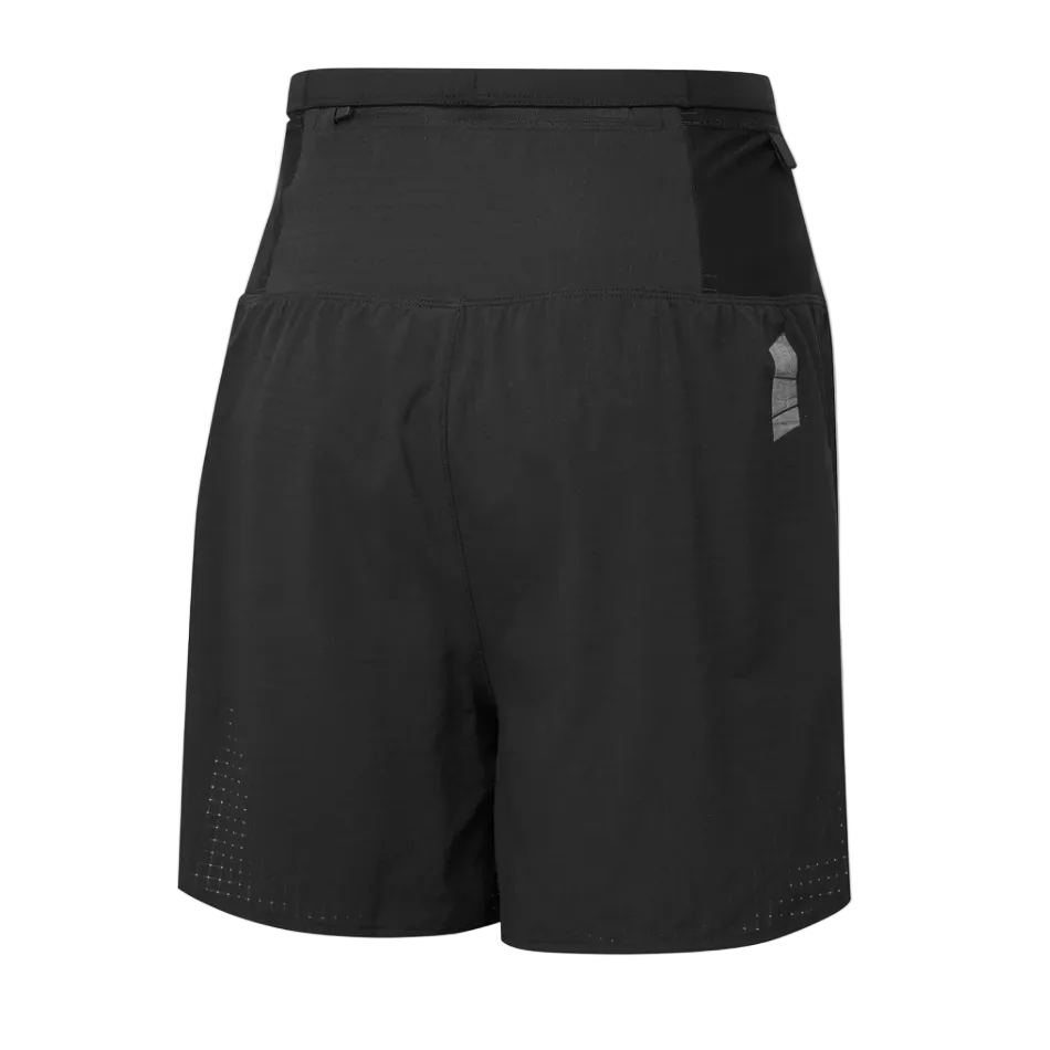 Ronhill Women's Tech All-Terrain 5" Twin Short in All Black SS26