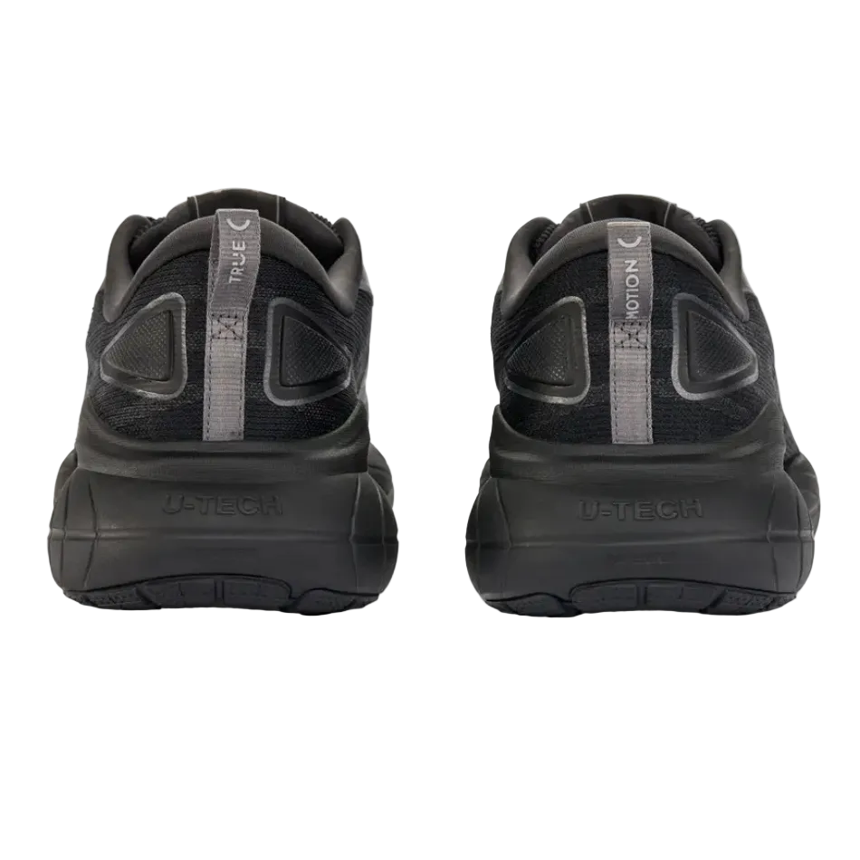 Truemotion Men's U-TECH Nevos 4 Running Shoes in Black/Phantom SS26