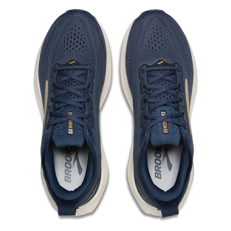 Brooks Men's Glycerin 23 Running Shoes in  Blue/Spellbound/Starfish SS26