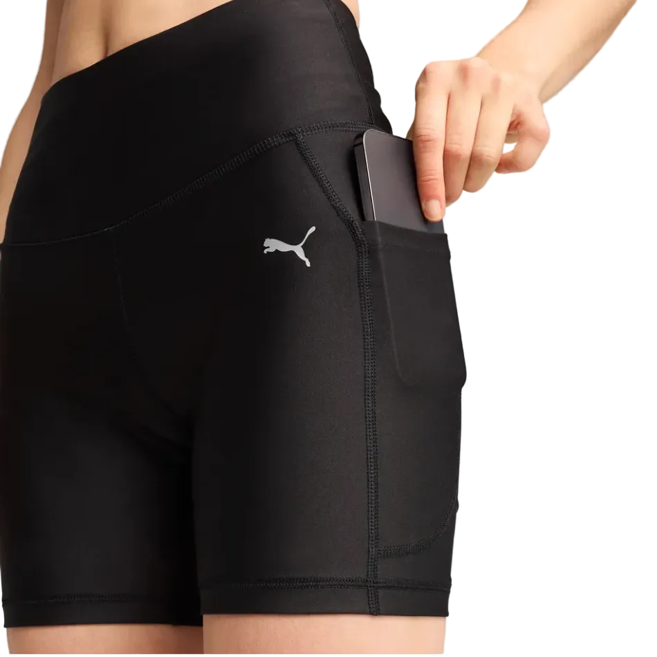 Puma Women's Run Velocity 5" Short Tight in Puma Black SS26