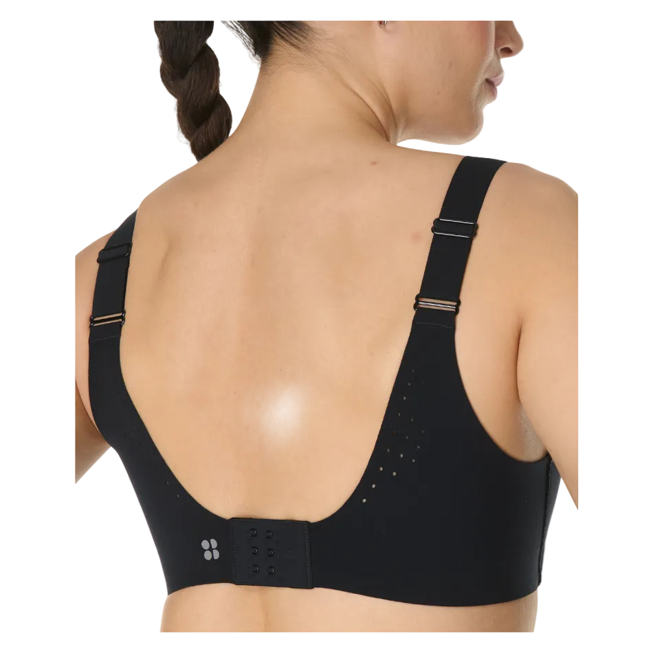 Sweaty Betty Runner's High Sports Bra in Black SS26