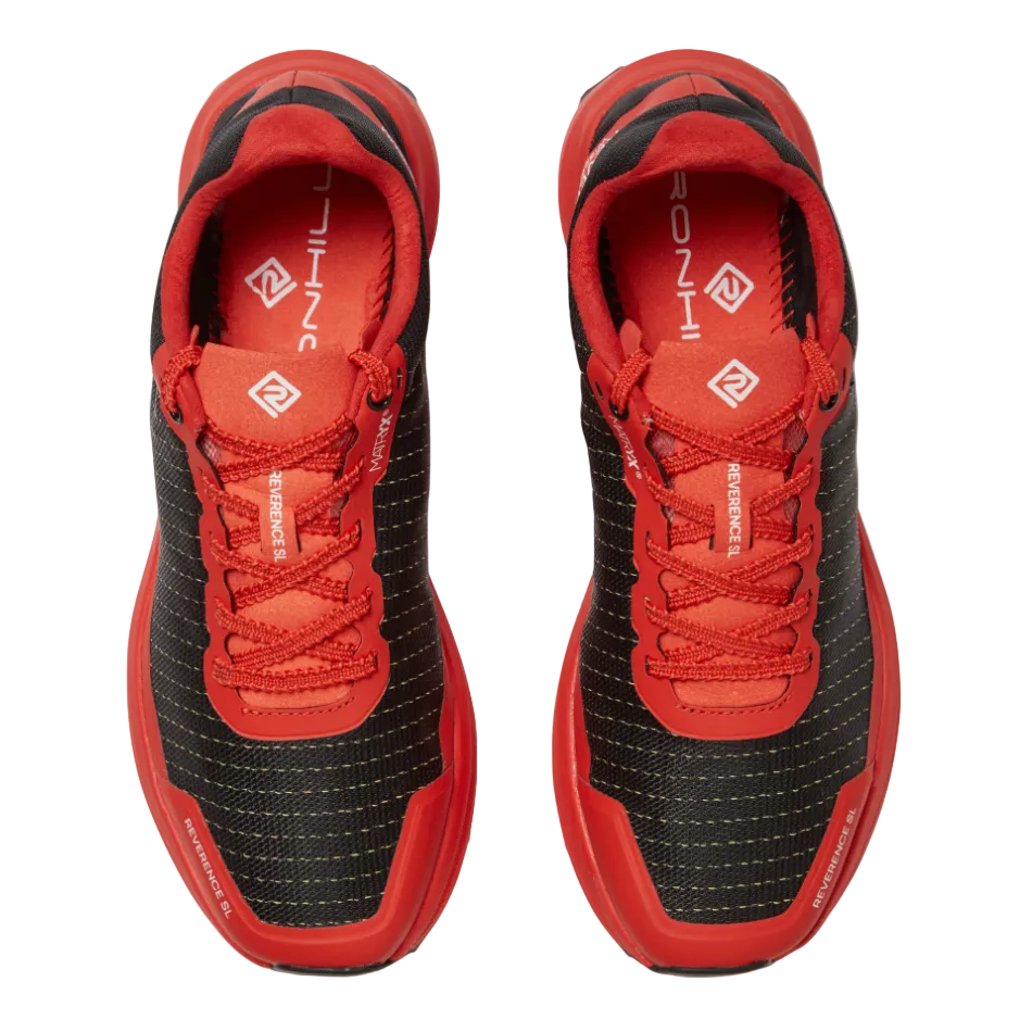 Ronhill Men's Reverence SL Trail Running Shoes in Black/Red SS26