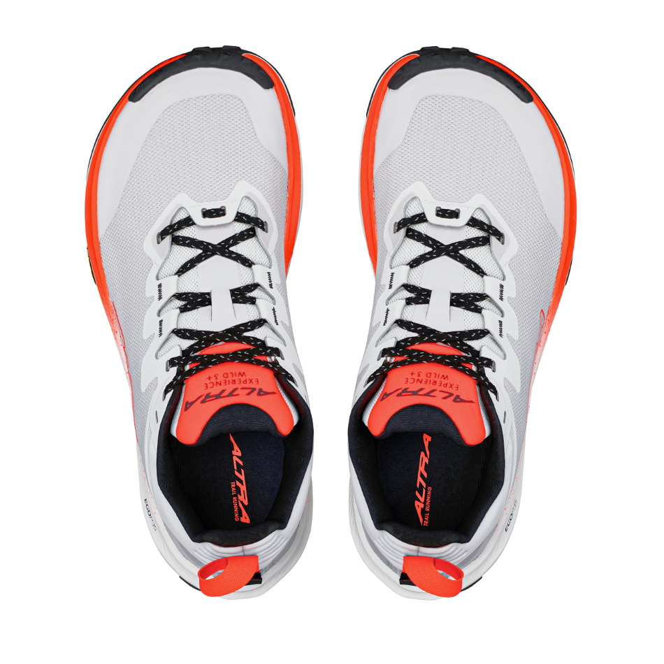 Altra Women's Experience Wild 3+ Trail Running Shoes in White/Coral SS26