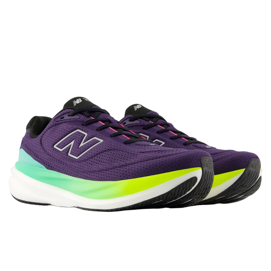 New Balance Men's 1080 v15 Running Shoes in Sea Salt/Silver Metallic/Alkaline Green SS26