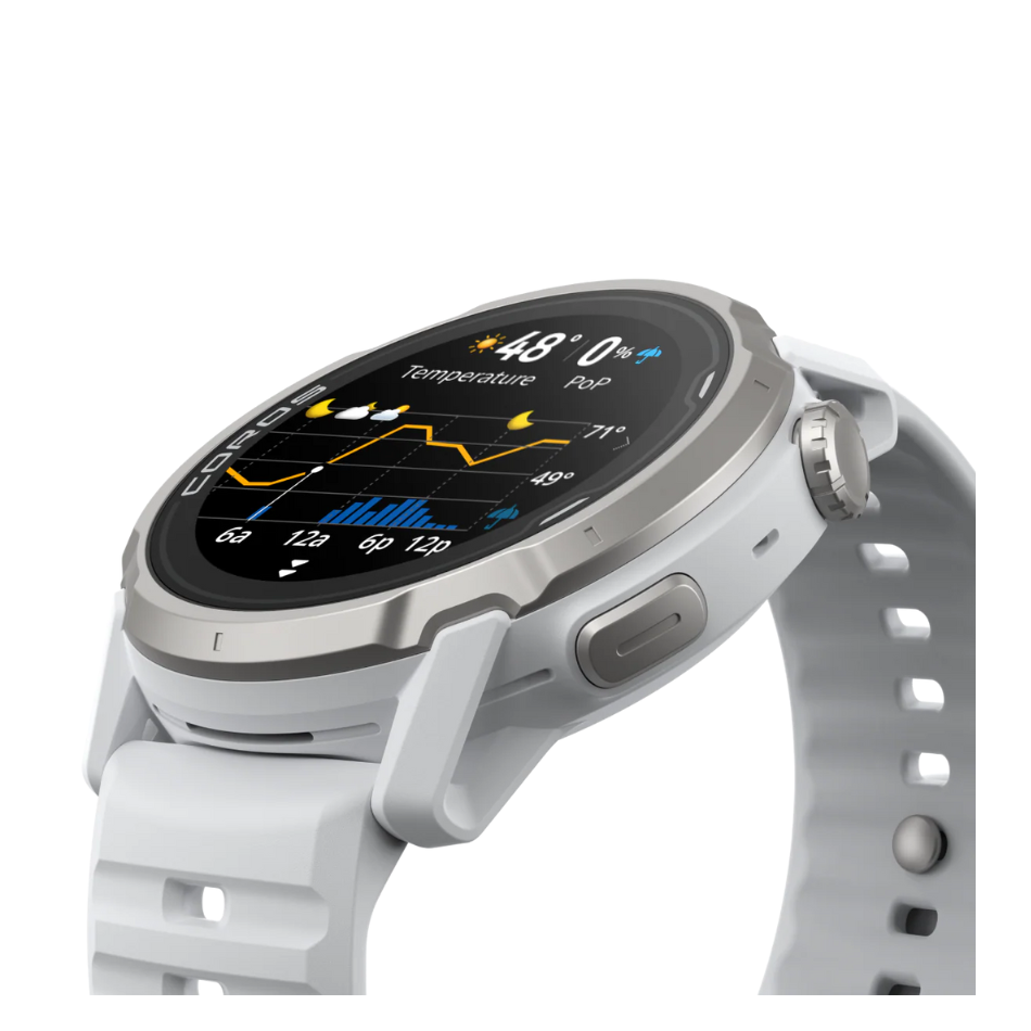 Coros APEX 4 46mm Outdoor Watch in White