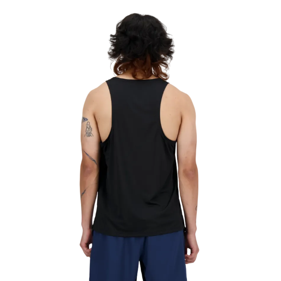 New Balance Men's Sport Essentials Tank in Black SS26