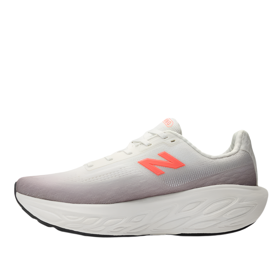 New Balance Men's 1080 V14 Running Shoes in Earth Shadow with Reflection and Urgent Red AW25